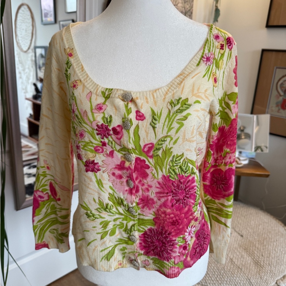 Vintage Anthropologie Knit Women's Cardigan